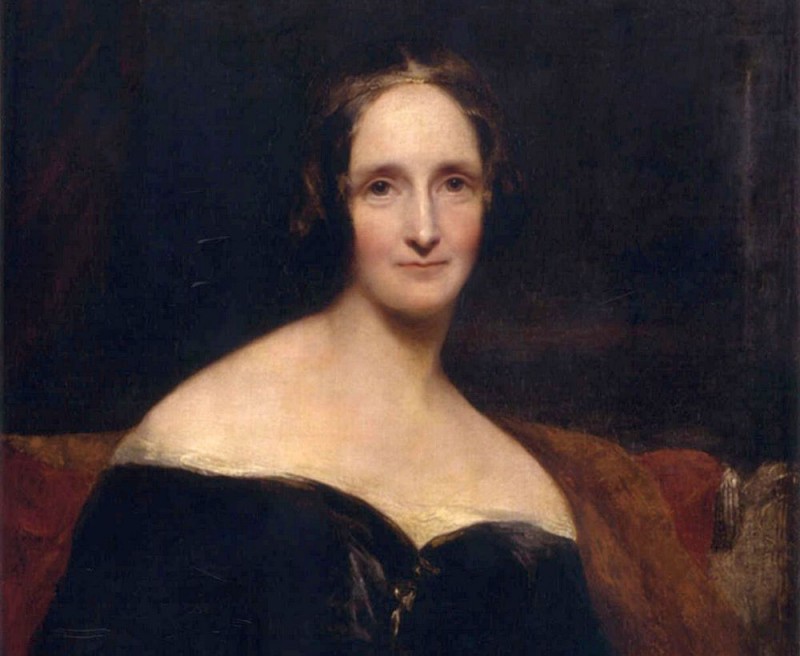 Портрет Мэри Шелли, создательницы знаменитого Франкенштейна